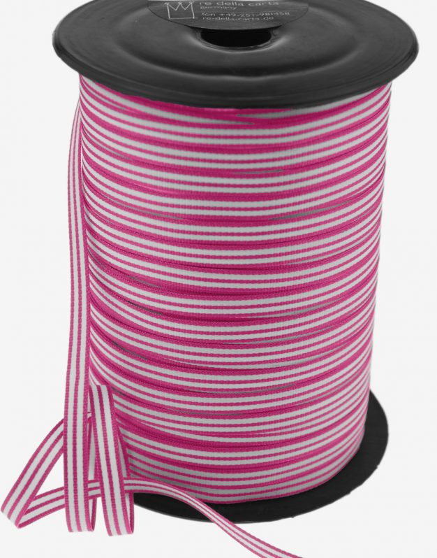 streifenband-gewebt-pink-weiss-schmal-hochwertig
